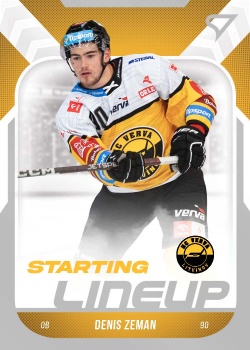 Denis Zeman Litvinov Tipsport ELH 2022/23 SportZoo 2. serie Starting LINEUP #SL-74